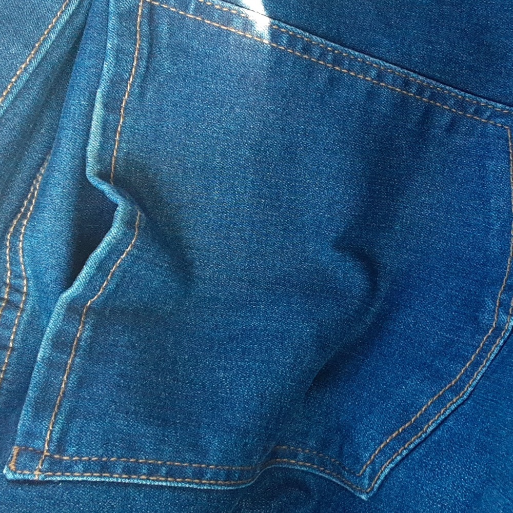 Terra & Sky Denim Bermuda Shorts. 4X. NWT - Picture 8 of 11